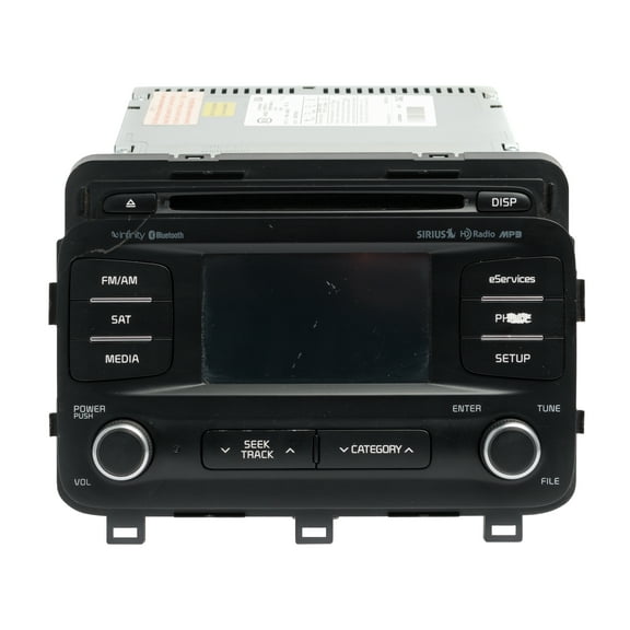 Restored 201416 Kia Optima AMFM SiriusXMCapable Radio CD Player Bluetooth 961604CAA0CA (Refurbished)