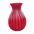 thumbnail image 3 of Jarrón de flores moderno, contenedor floral, pequeño jarrón nórdico irrompible, arreglo floral para decoración de escritorio de fiesta, regalo de Rojo, 3 of 8