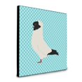 thumbnail image 1 of Panel de decoración de Pared Caroline's Treasures Treasures Nun Pigeon Blue Check Multicolor, 1 of 1