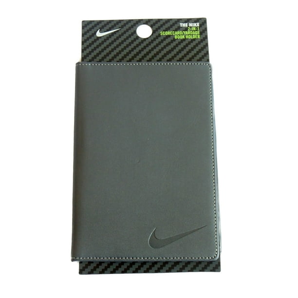 NEW Nike 2IN1 Dark Gray ScoreCard/Yardage Book Holder