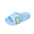thumbnail image 2 of Eltusu Girls Slides, Non-Slip Cartoon Soft Bottom Open Toe Summer Slippers Sky Blue Size 13-13.5(Big Kids), 2 of 3