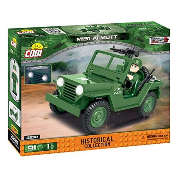 Vehículo COBI Colección Histórica M151 A1 Mutt Multicolor