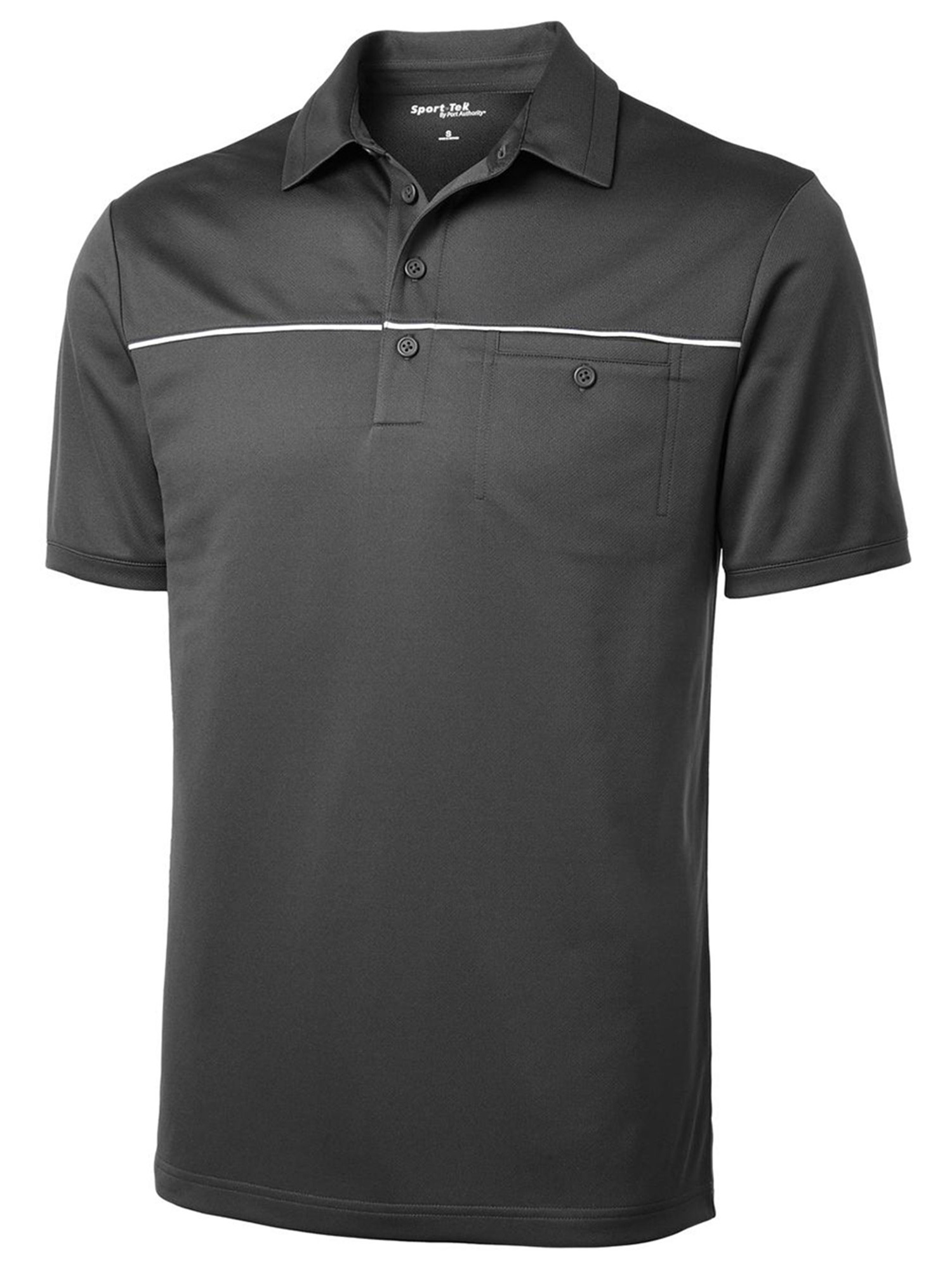 Sport-Tek - Sport-Tek Men's Snag-Resistant Piped Polo Shirt - Walmart.com - Walmart.com