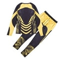 thumbnail image 3 of Men‘s Compression Base Layer 2PCS Clothes Set Athletic Fitness Quickly Dry Long Sleeve Tights T-Shirt Leggings, 3 of 8