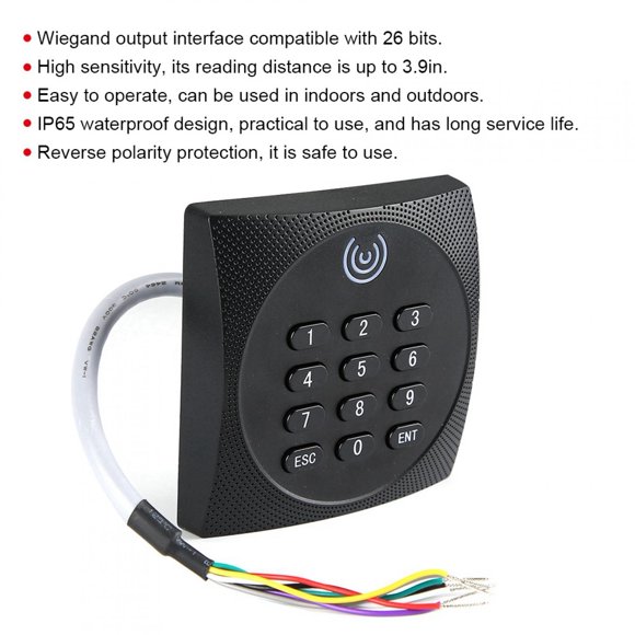 Fyydes Card Reader, ID Password Keypad, Waterproof Card Reader, Community For Business Public Buildings Bank Apartments