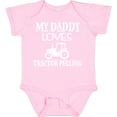 thumbnail image 3 of Inktastic Tractor Pulling Dad Boys or Girls Baby Bodysuit, 3 of 5
