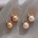 thumbnail image 2 of Versión coreana de aretes de perlas retro tendencia 2021 3 colores I, 2 of 5