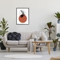 thumbnail image 2 of Stupell Industries Modern Elk Portrait Bold Red Terracotta Layered Circle Animals & Insects Photography Black Framed Art Print Wall Art, 24 x 30, 2 of 7