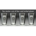thumbnail image 2 of Hanton Irish Coat of Arms Pint Glasses - Set of 4 (Sand Etched), 2 of 2