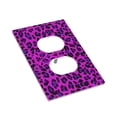 thumbnail image 7 of DouZhe 1-Gang Duplex Outlet Cover, Pink Leopard Design Decorative Wall Plates, 7 of 7