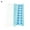 blue, variant on 24-cell Silicone Ice Cube Mold Cat Paw Heart Shape Ice Tray Mold With Lid/Y A7X1