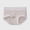 🔥 Pink, variant on Women's Lace-Trim High-Waist Shaping Briefs Breathable Seamless Mid-Rise Tummy Control Elastic Waist Soft Stretch Fabric Bow Accent Cotton Lined Crotch Invisible Shapewear Panty