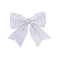 CASAFUN Christmas Ribbon Wired Gold Christmas Tree Bow Ribbon Glitter Christmas Wired Ribbons for Tree,Crafts,Gift Wrapping,Wreaths,Garland,Home Decor