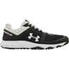 Under Armour Men's Yard Baseball Turf Shoes, Black/White, Medium