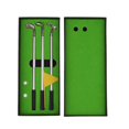 thumbnail image 1 of VONKY Golf Pen Set Mini Desktop Golf Game Putting Green Flag Ballpoint Pens Yellow, 1 of 9