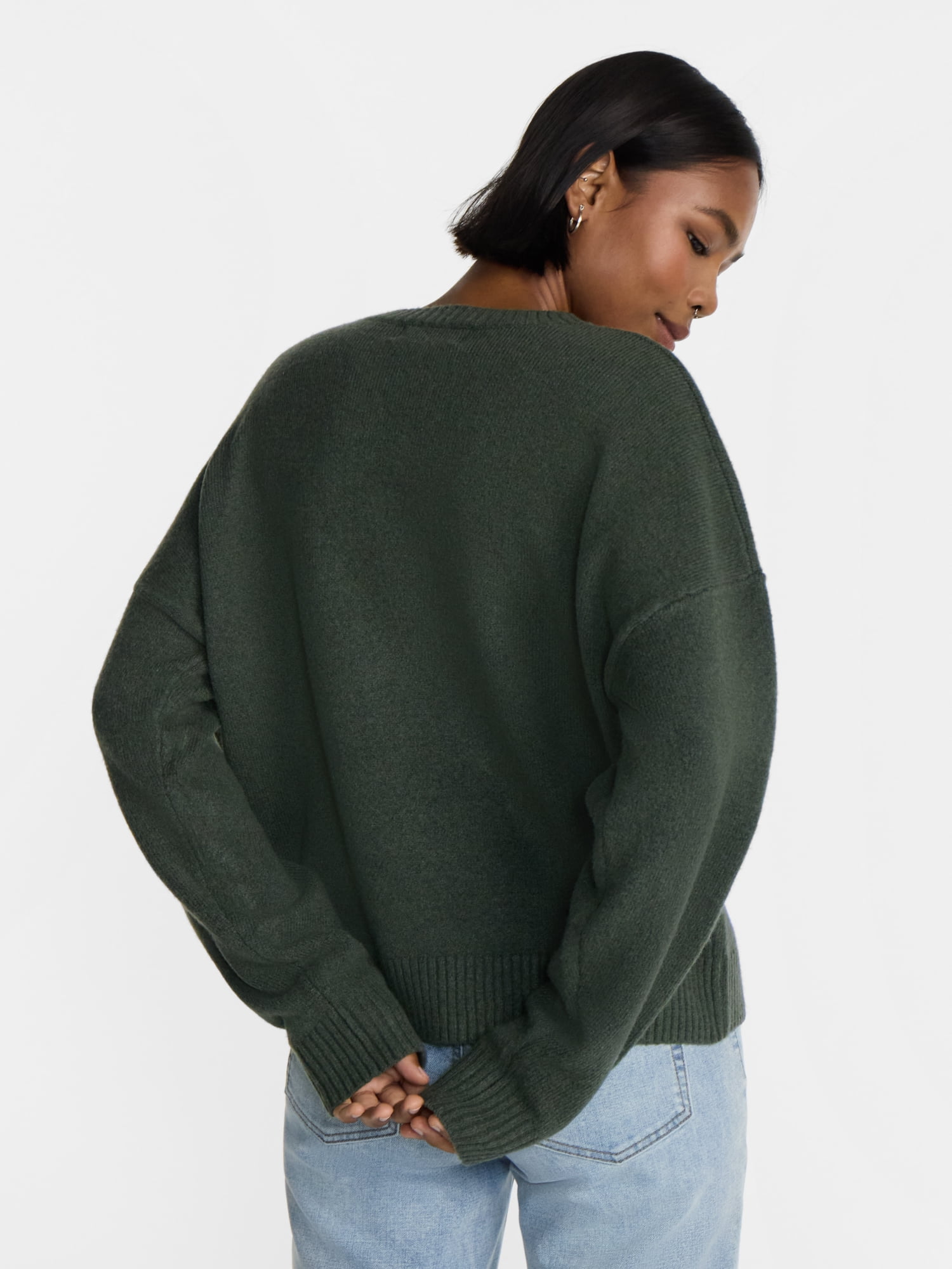 No Boundaries Motif Sweater, Lightweight, Women's and Women's Plus XXS-4X