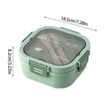 thumbnail image 2 of Clearance Large Bowl, Bento Box Tray, Leak Proof Container, Sealable Lid And Fork, Bento Lunch Box For Adults, 2 of 2