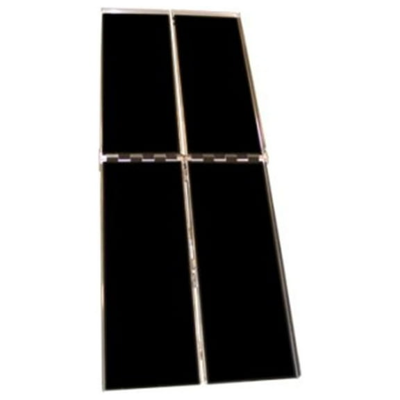 8-ft x 36-in Portable Bariatric Multifold Wheelchair Ramp 800 lb. Weight Capacity, Maximum 16-in Rise
