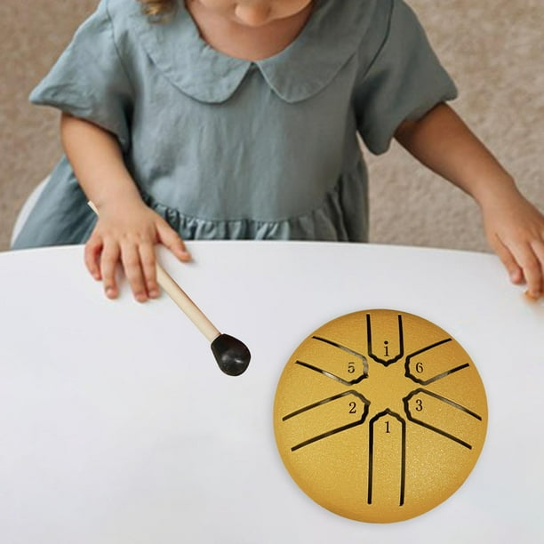 Set Musical De Percusión Tachán Con Tambor, Pandereta, Castañuelas Y Maracas – 6 Instrumentos En 1, Sin Pilas, Para Niños A Partir De 2 Años