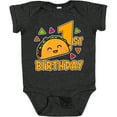 thumbnail image 3 of Inktastic 1st Birthday with Taco and Confetti Boys or Girls Baby Bodysuit, 3 of 5