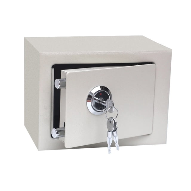 Document Safe Box Metal Office Storage Steel Safety Cabinet Home Certificate Safe Box Key Safe Box ,Built to Last