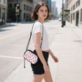 thumbnail image 5 of FORMRS Mini Crossbody Bag for Women Adjustable Shoulder Rope Travel Casual Phone Purse, Pink Popsicle Pattern, 5 of 7