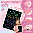 thumbnail image 4 of Tableta de escritura LCD Teriph Unicorn Girl de 8.5 pulgadas para niños de 2 a 8 años, 4 of 7
