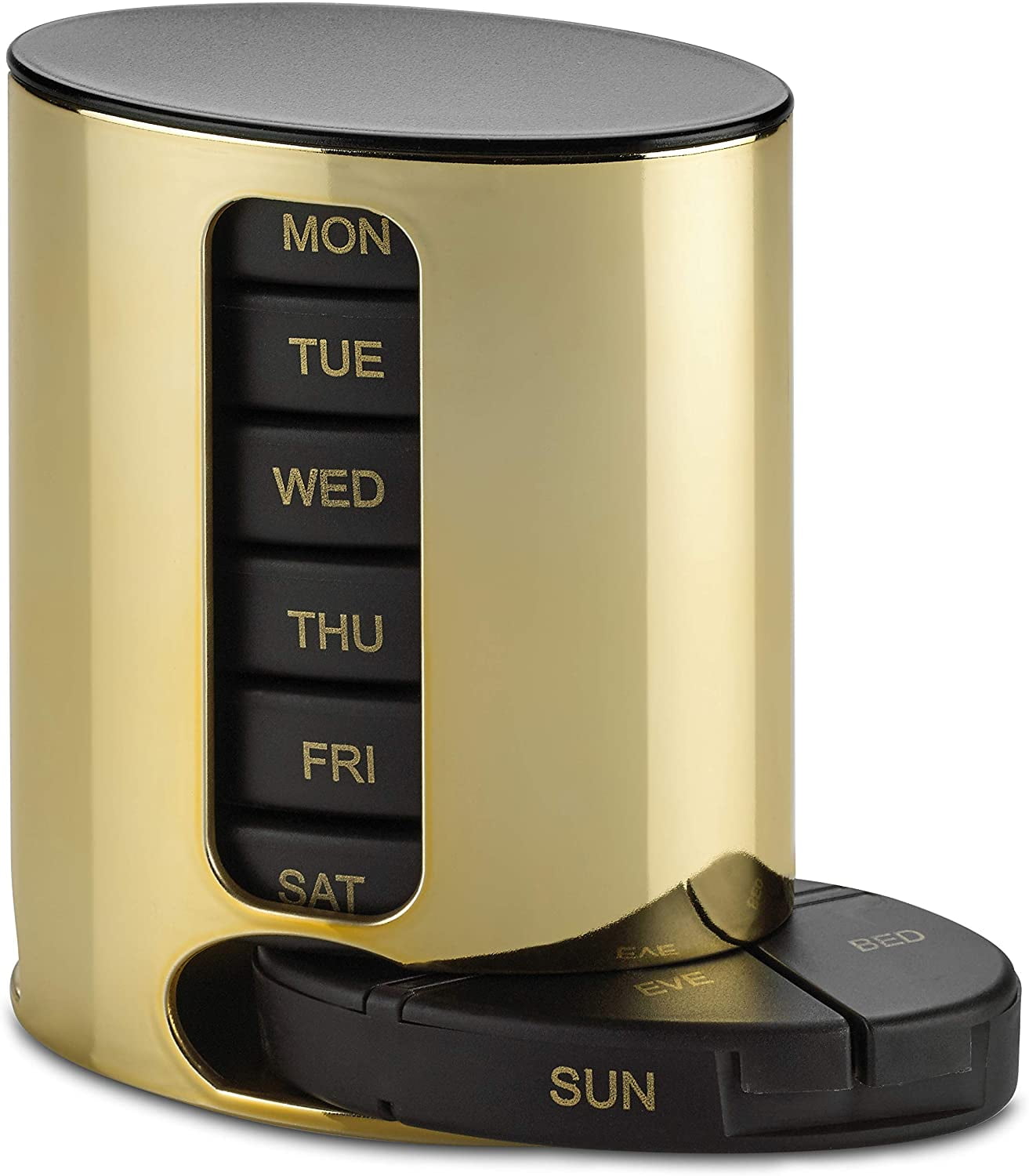 Daily Pill Organizer (4 Times a Day) Stackable Medication Reminder