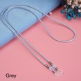 thumbnail image 1 of Premium Accessaries Eyeglass Holder Strap Anti Slip Sunglasses Chains Glasses Lanyard Glasses Chain Reading Glasses String Ropes GREY, 1 of 7