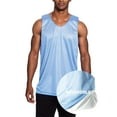 thumbnail image 2 of Ma Croix Men's Reversible Basketball Jersey Breathable Practice Tank Top, 2 of 8