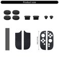 thumbnail image 3 of Silicone Joystick Caps Dust Resistant Plugs Shock Absorption Controller Skin Sleeve with Textured Grips for Game Console, 3 of 8