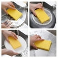 thumbnail image 4 of Compressed Wood Pulp Cotton Absorbent Swelling Wood Pulp Spongy Kitchen Towel Cleaning Sponge Block-Cream-colored, 4 of 6