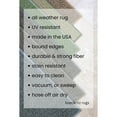 thumbnail image 6 of Koeckritz Rugs 2'x4' Garden Escape HollyLeaf Indoor/Outdoor Area Rug with Premium Edges, 6 of 6