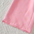 thumbnail image 5 of Wxirdiow Summer Outfits for Toddler Girls Clothes Kids Clothes Girls Rib Crop Tank Tops + Pleated Wide Leg Pants Girls 2 Piece Summer Outfits Pink Size,7-8 Years, 5 of 9