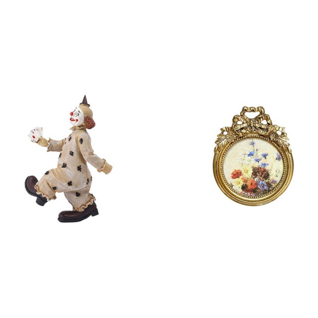 Colección De Esculturas Para Centros De Mesa Y Decoración De Vitrinas Con Marco De Fotos Redondo Europeo Ornamentado, Ideal Para Regalos De Boda.