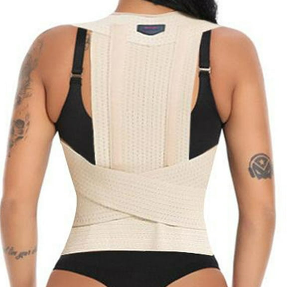 Thera Rx 4-in-1 Adjustable Breathable Back Clavicle Posture Support Brace