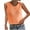 Orange-06, variant on HADST Women's Casual Tank Top Loose Fit Sleeveless Shirt Summer Crew Neck Cotton Blend