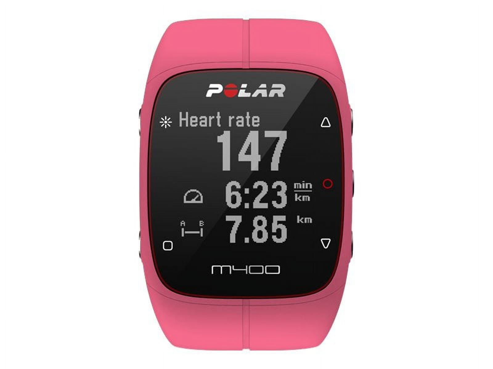 POLAR M400 HR PULSÓMETRO CON GPS, Bilbotruke