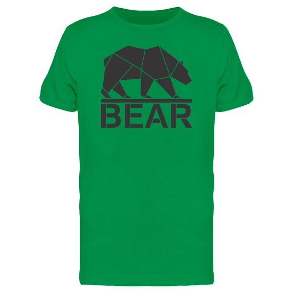 Bear Logo Low Poly Tee Men's -Image by Shutterstock