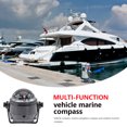 thumbnail image 4 of 1 Set Boat Compass Direction Display Equipment Practical Simple Navigation Tools Sailing Tool with Clear Displaying for Outdoor Black, 4 of 7