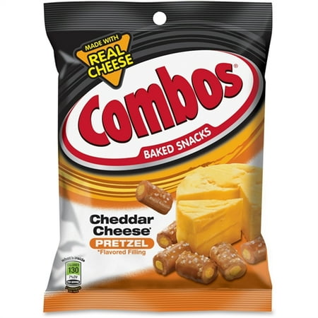 Combos, MRS71471, Mars Flavia Cheddar Cheese Filled Pretzel, 18 /