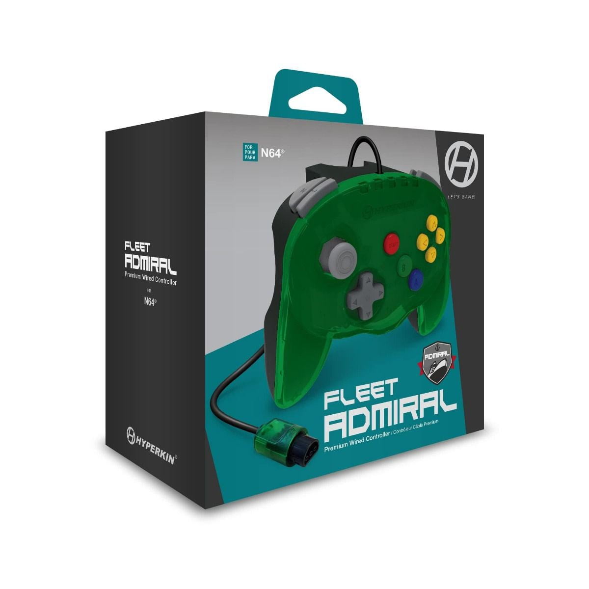 Hyperkin admiral on sale n64 controller