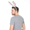 thumbnail image 7 of Funcredible Bunny Ears Headband  for Kids and Adults (Gray + Pink), 7 of 7