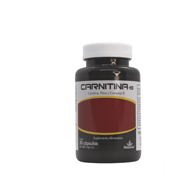 CARNITINA+B (CARNITINA/COMPLEJO B) CAP 560 MG C/30 NATUREX NATUREX CAP 560 MG C/30