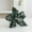 B/Green, variant on Dvkptbk Christmas Flowers Christmas Glitter Magnolia with Stems Christmas Tree Decorations Flower Wreath Christmas New Year Decoration Holiday Gift Valentines Day Gifts