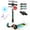 White, variant on iScooter Electric Scooter for Kids 3+, 3-Wheels 70W Motor Escooter & Light-Up Wheels and Pedal, Foldable & Height Adjustable Toddler Motorized Scooters, E-Scooter for Girls Boys(Black)