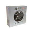 thumbnail image 6 of MB Quart DS1-304 400 Watt 10 Inch Slim Shallow Subwoofer Car/Truck DVC Sub, 6 of 7