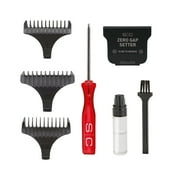 StyleCraft Flex Professional Modular Super-Torque Motor Cordless Hair Trimmer with 3 Modular Body Lids