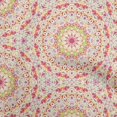 thumbnail image 1 of oneOone Rayon Magenta Fabric Mandala Diy Clothing Quilting Fabric Print Fabric By Yard 56 Inch Wide, 1 of 8