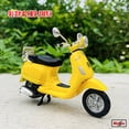 thumbnail image 2 of BRZD Maisto 1 : 18 12 Estilos Piaggio scooter LXV 2013 Modelo De Aleación Vespa Motocicleta Romana Recogida De Regalos, 2 of 4